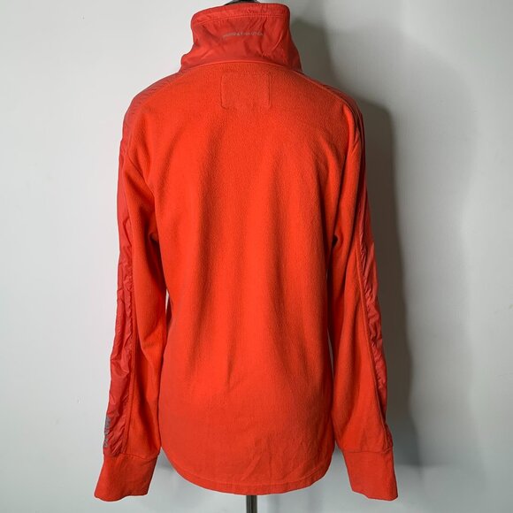 Musto Women's Orange 1/2 Zip Up Long Sleeve Pullover Fleece Size 8 - Picture 11 of 13